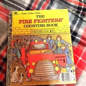 1983 Golden Book "Fire Fighter's Counting Book"